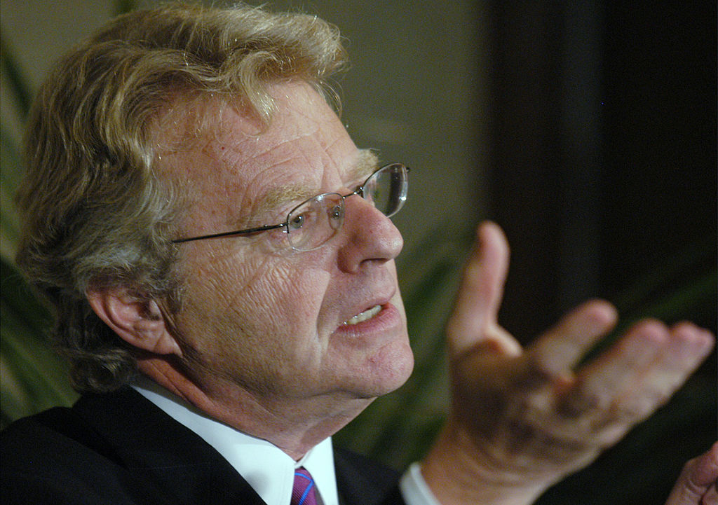 Jerry Springer Announces He Will Not Run For Senate