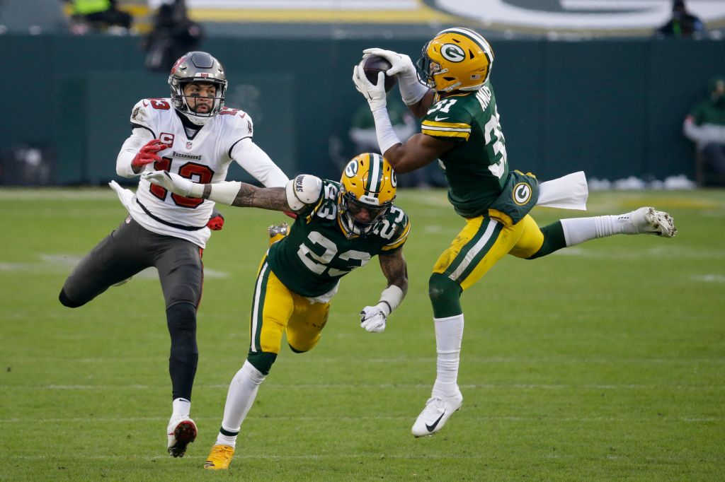 Photos: Bucs defeat Packers 31-26 in NFC title game, reach Super Bowl