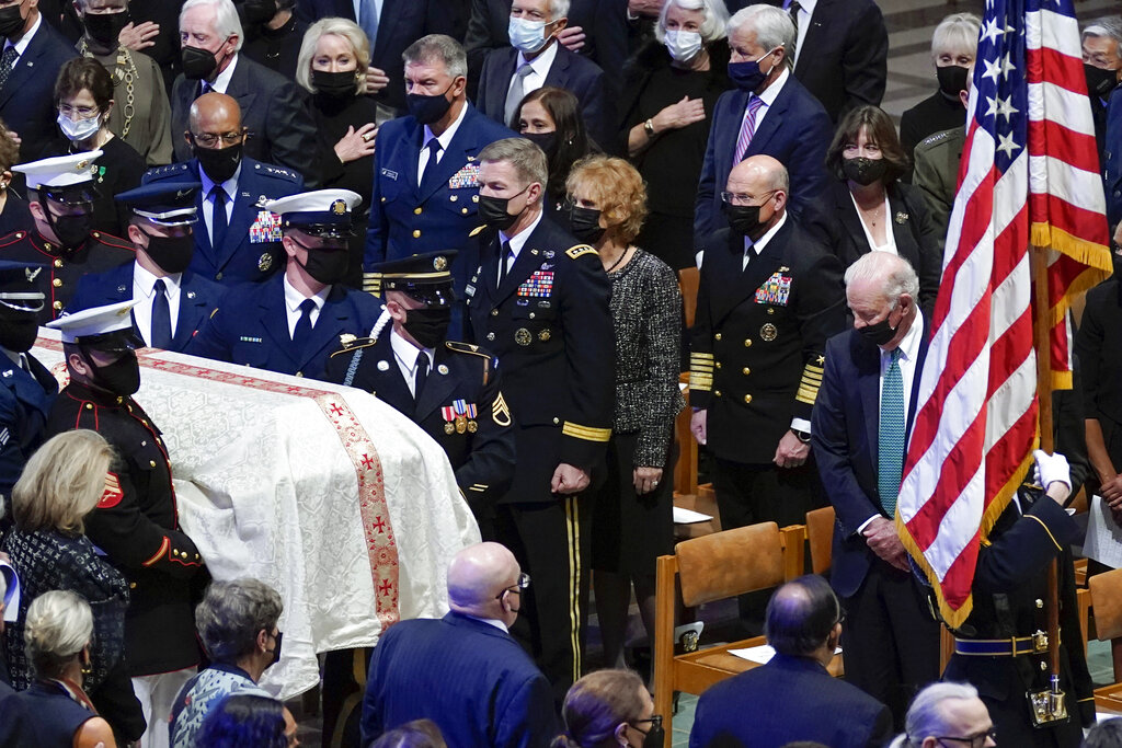 Gen. Colin Powell funeral