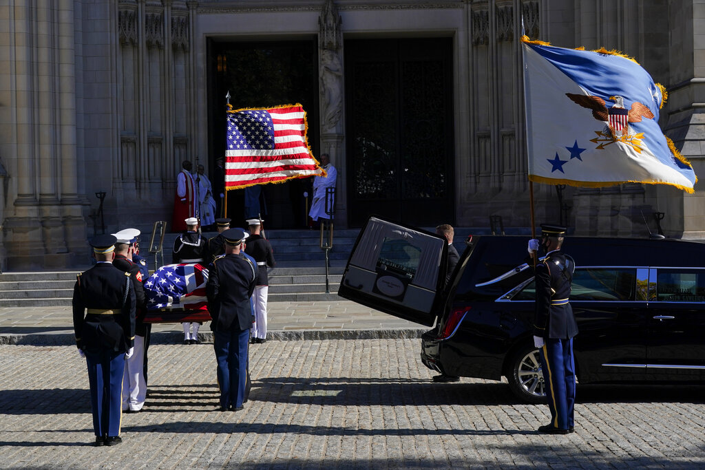 Gen. Colin Powell funeral