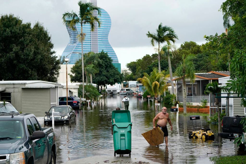 Tropical Storm Eta dumps blustery rain on west Florida, makes landfall near Cedar Key