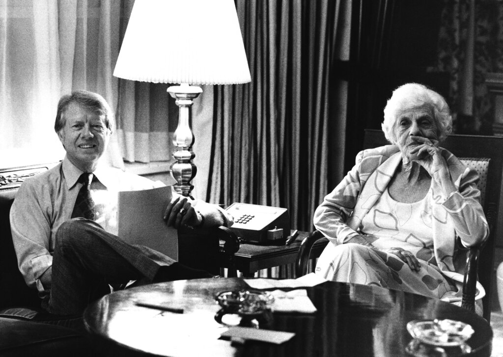 Jimmy Carter and his family