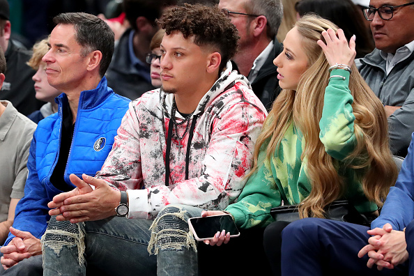 Patrick and Brittany Mahomes
