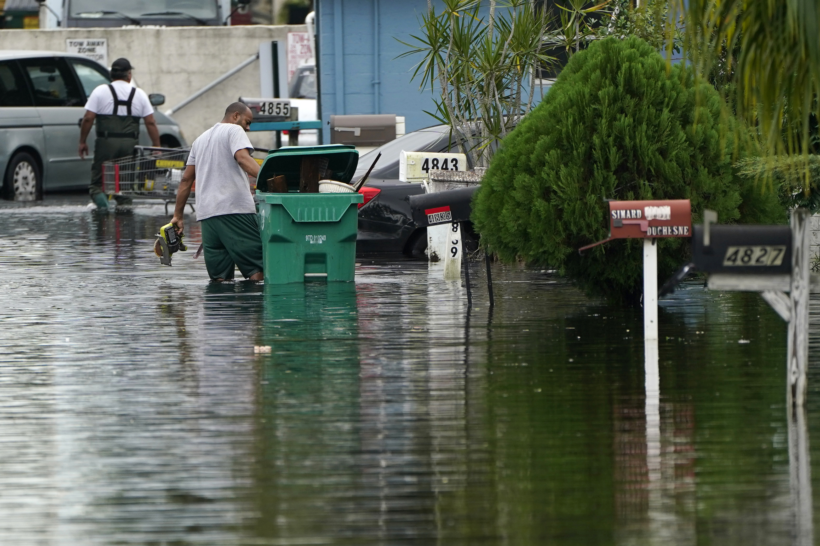 Tropical Storm Eta dumps blustery rain on west Florida, makes landfall near Cedar Key