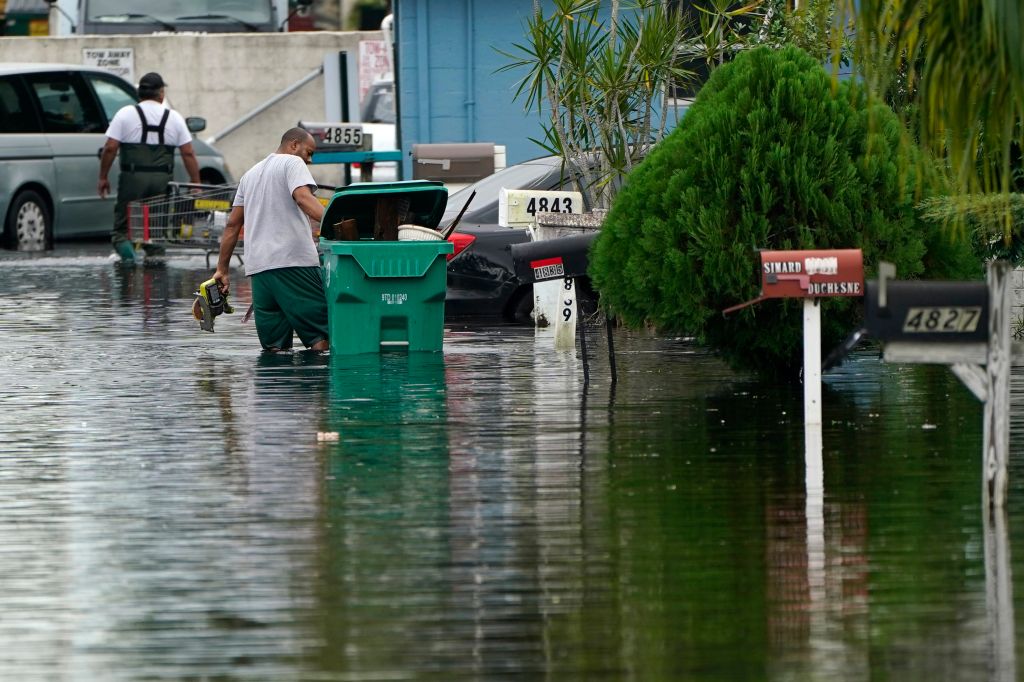 Tropical Storm Eta dumps blustery rain on west Florida, makes landfall near Cedar Key