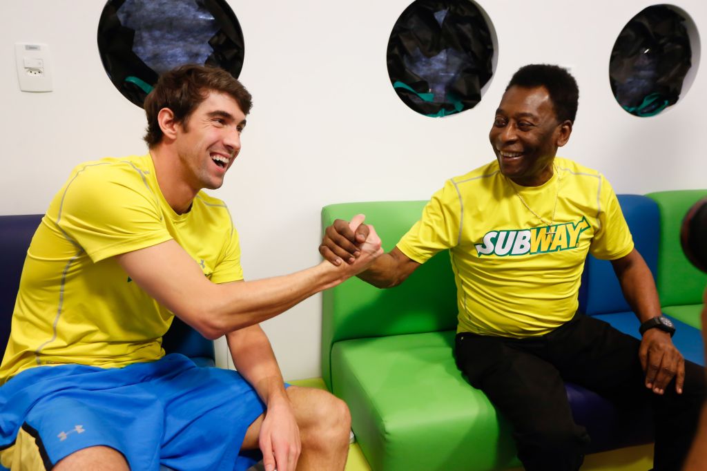 Soccer great Pelé through the years