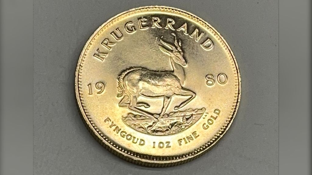 1980 South African gold Krugerrand