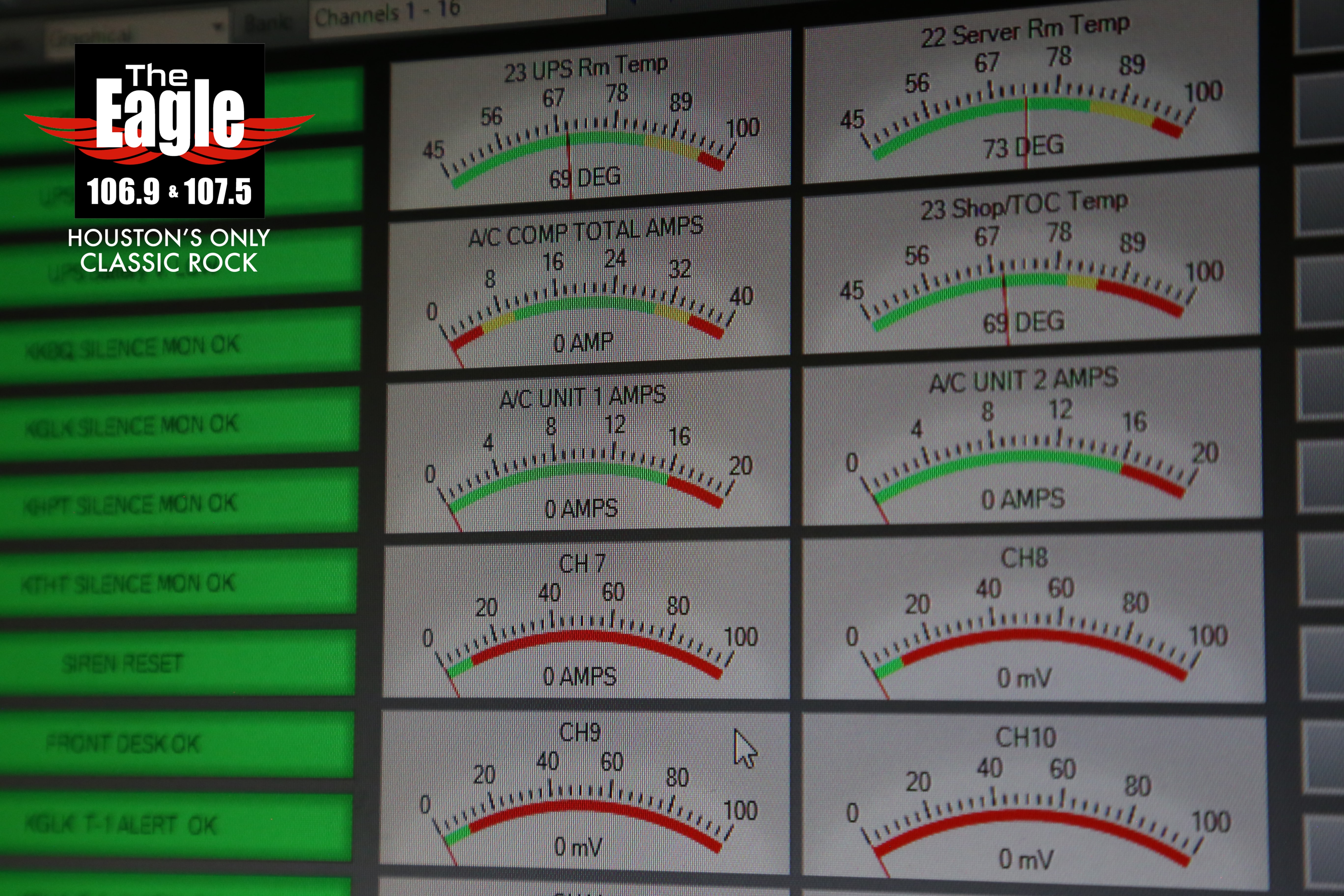 Houstons Eagle radio meters