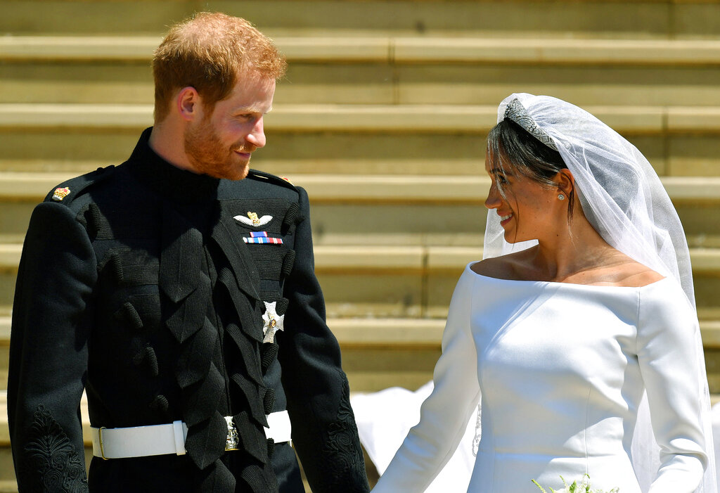 Photos: Prince Harry, Meghan celebrate second anniversary