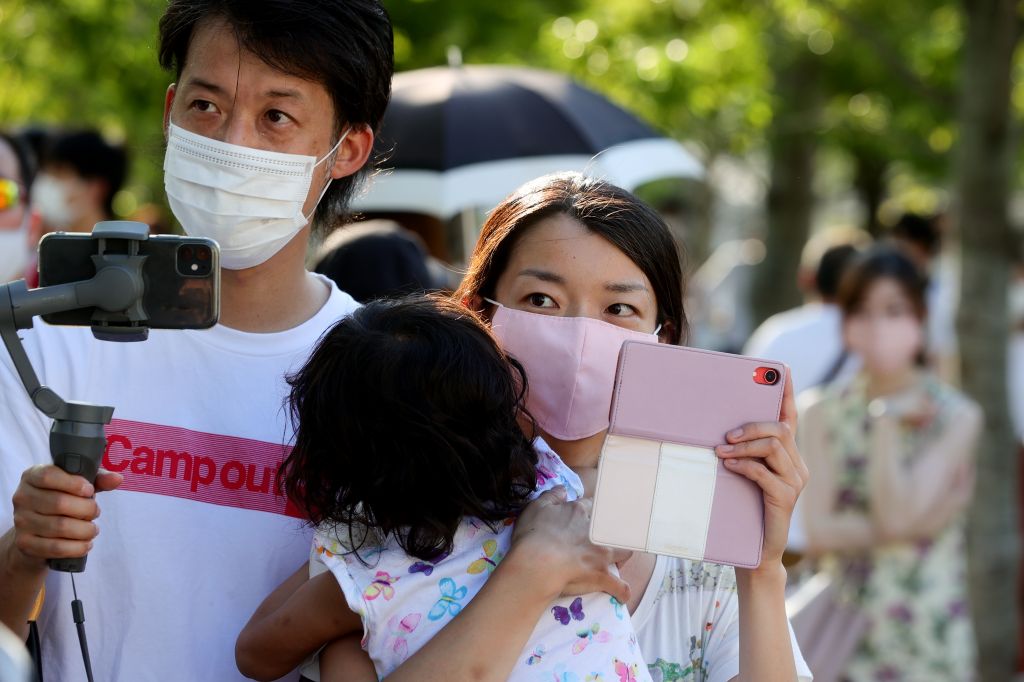 Photos: Nearly empty venues, protests in Tokyo ahead of Olympics opening ceremony