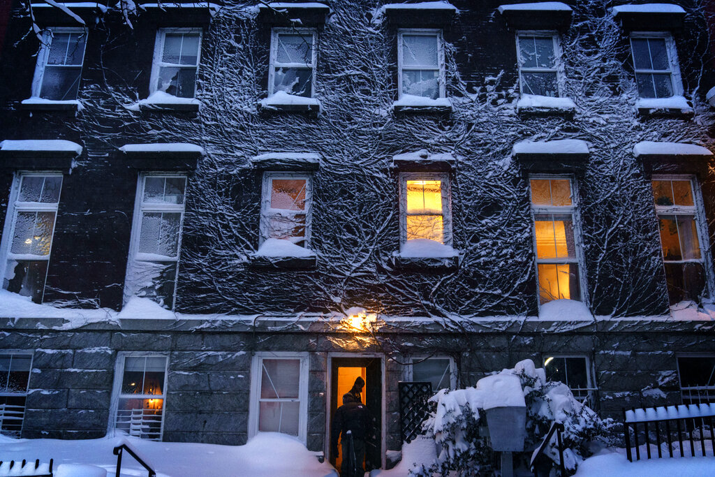 Winter weather blankets northeast