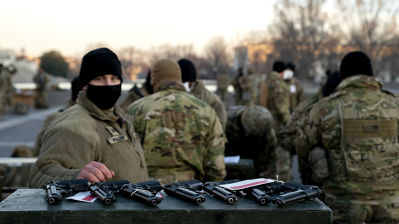 National Guard troops gather, reinforce security in US Capitol