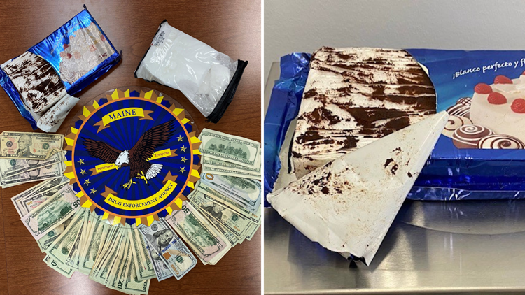 Cocaine cake seized