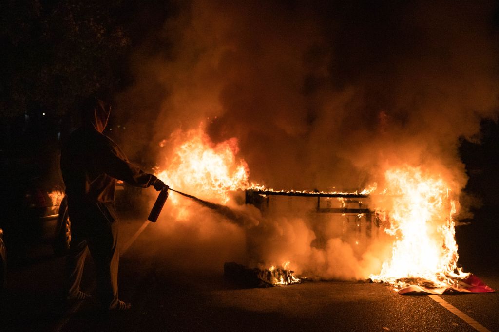 Photos: Philadelphia protests continue for 2nd night after police shoot, kill Black man