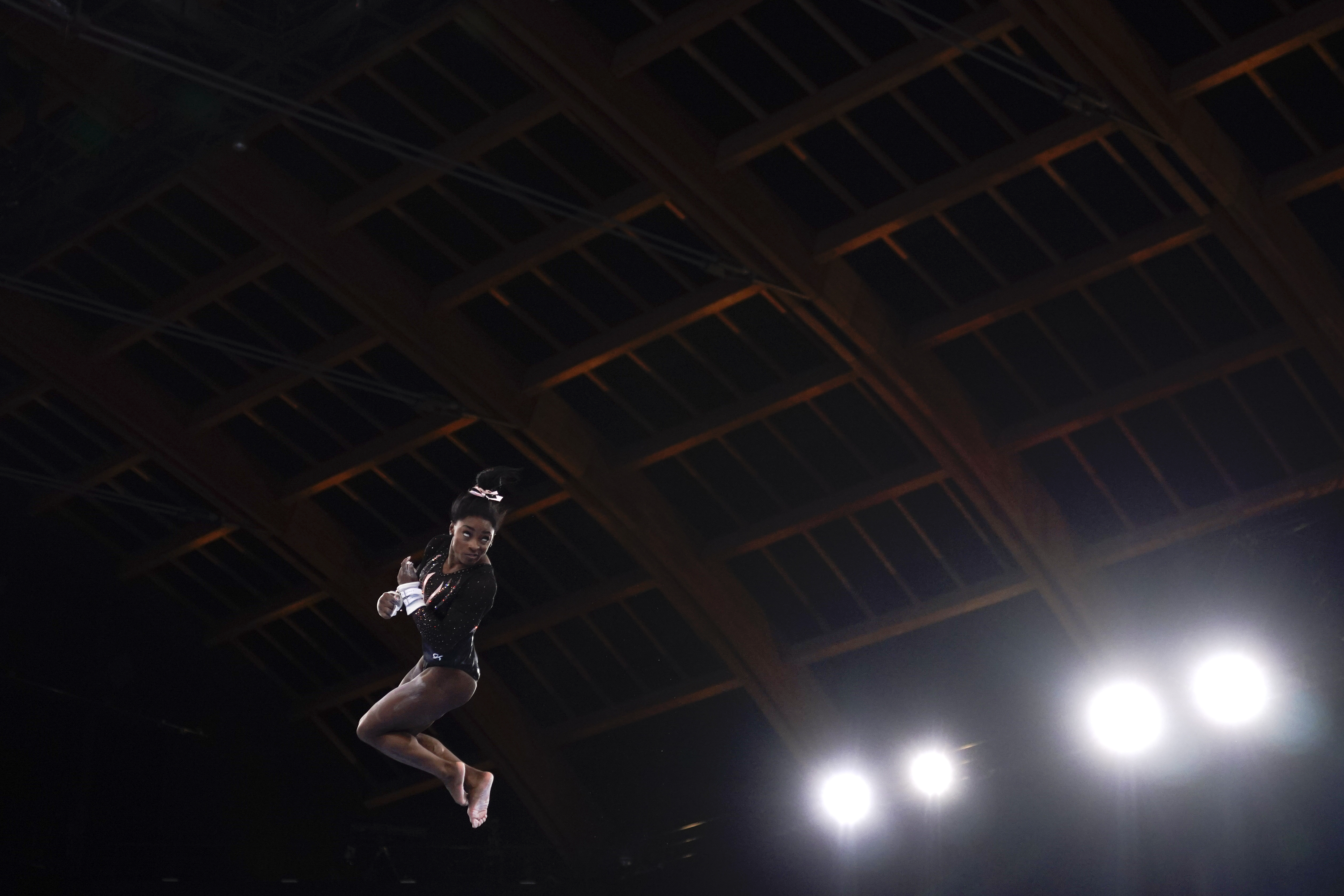 Photos: Simone Biles, women's gymnastics team train ahead of Tokyo Olympics