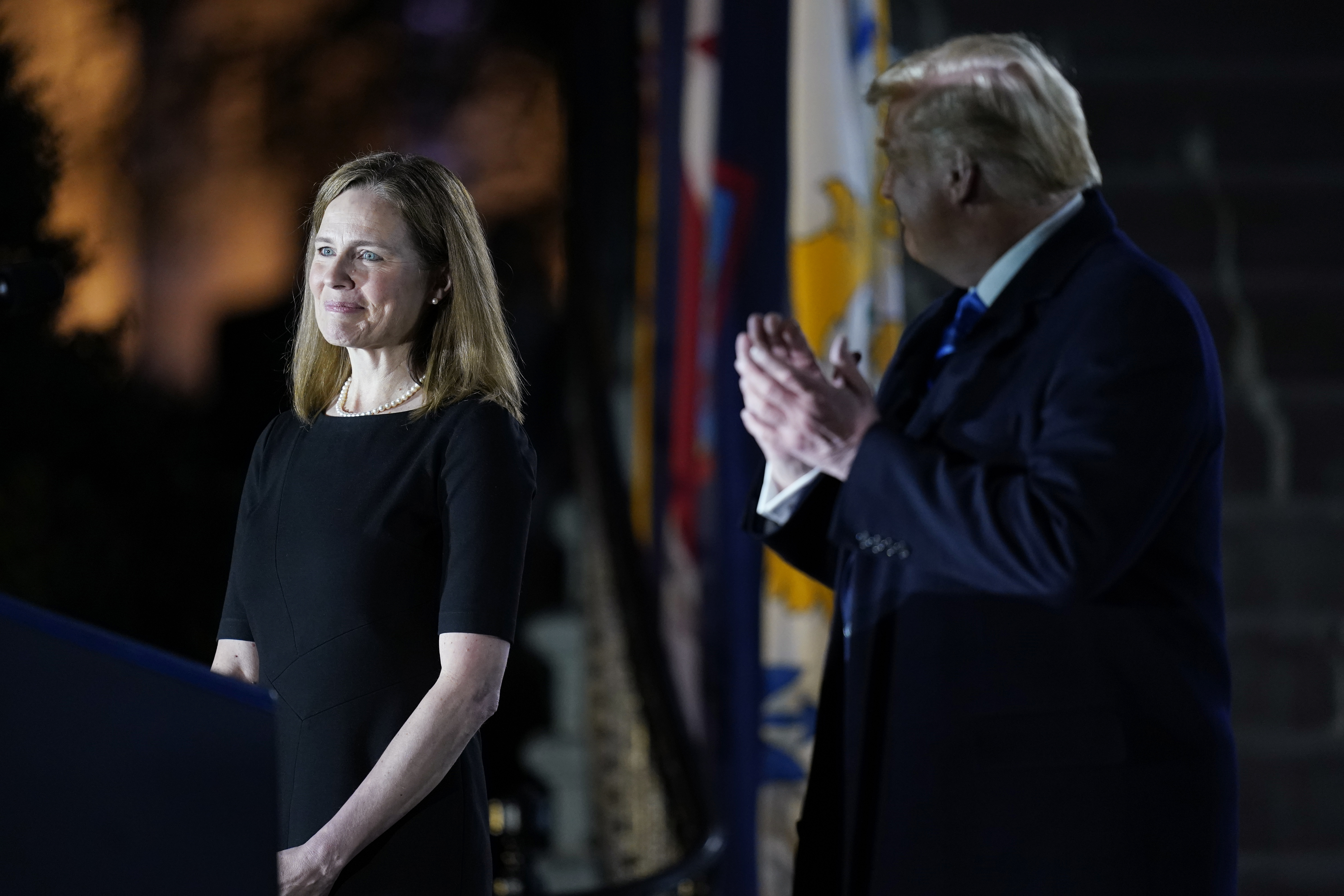 Photos: Amy Coney Barrett sworn in as Supreme Court justice
