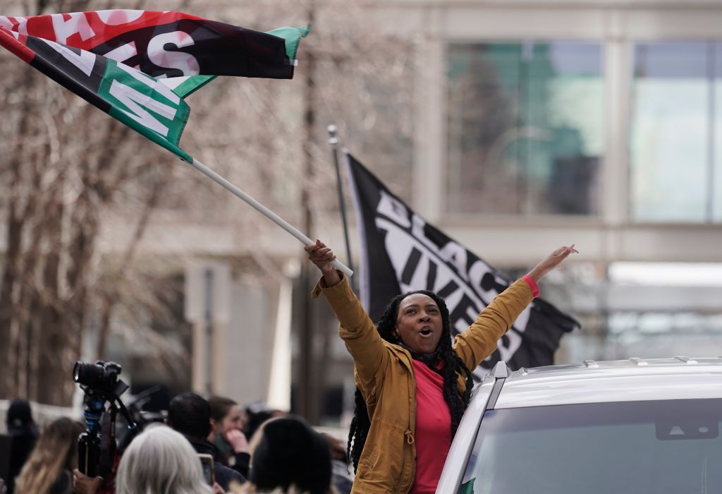 Photos: Nation reacts to Derek Chauvin guilty verdict in George Floyd's death