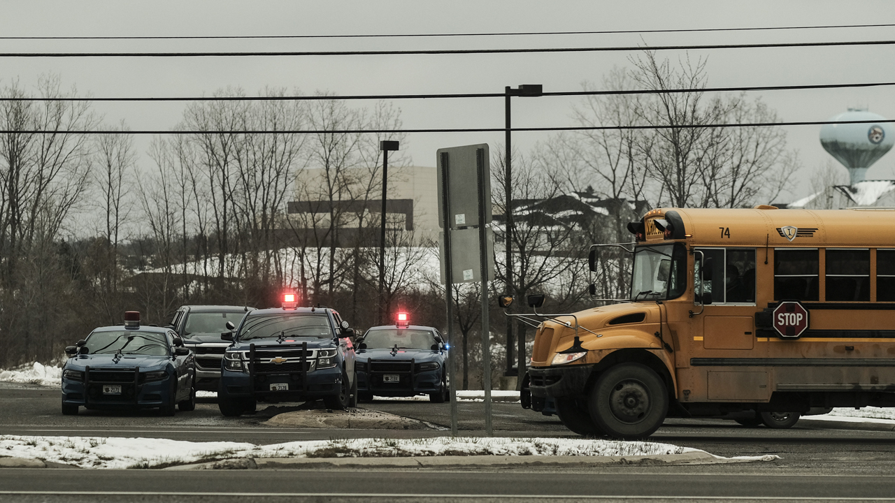 Photos: Michigan school shooting leaves 3 students dead, 8 people hurt
