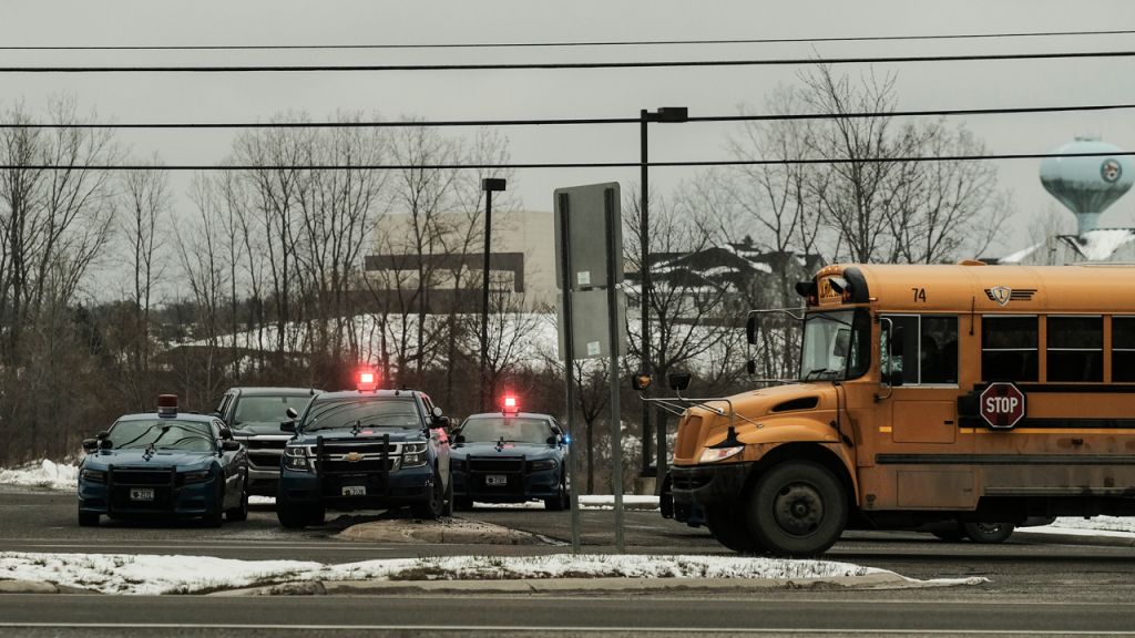 Photos: Michigan school shooting leaves 3 students dead, 8 people hurt
