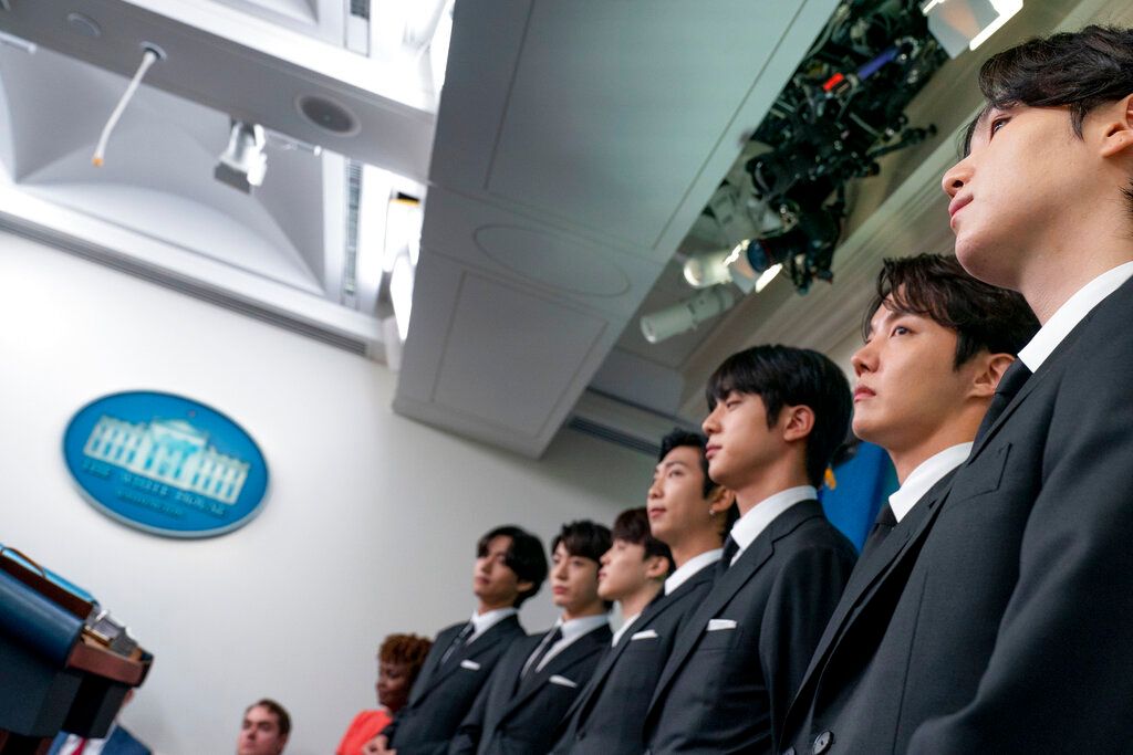 BTS in the White House