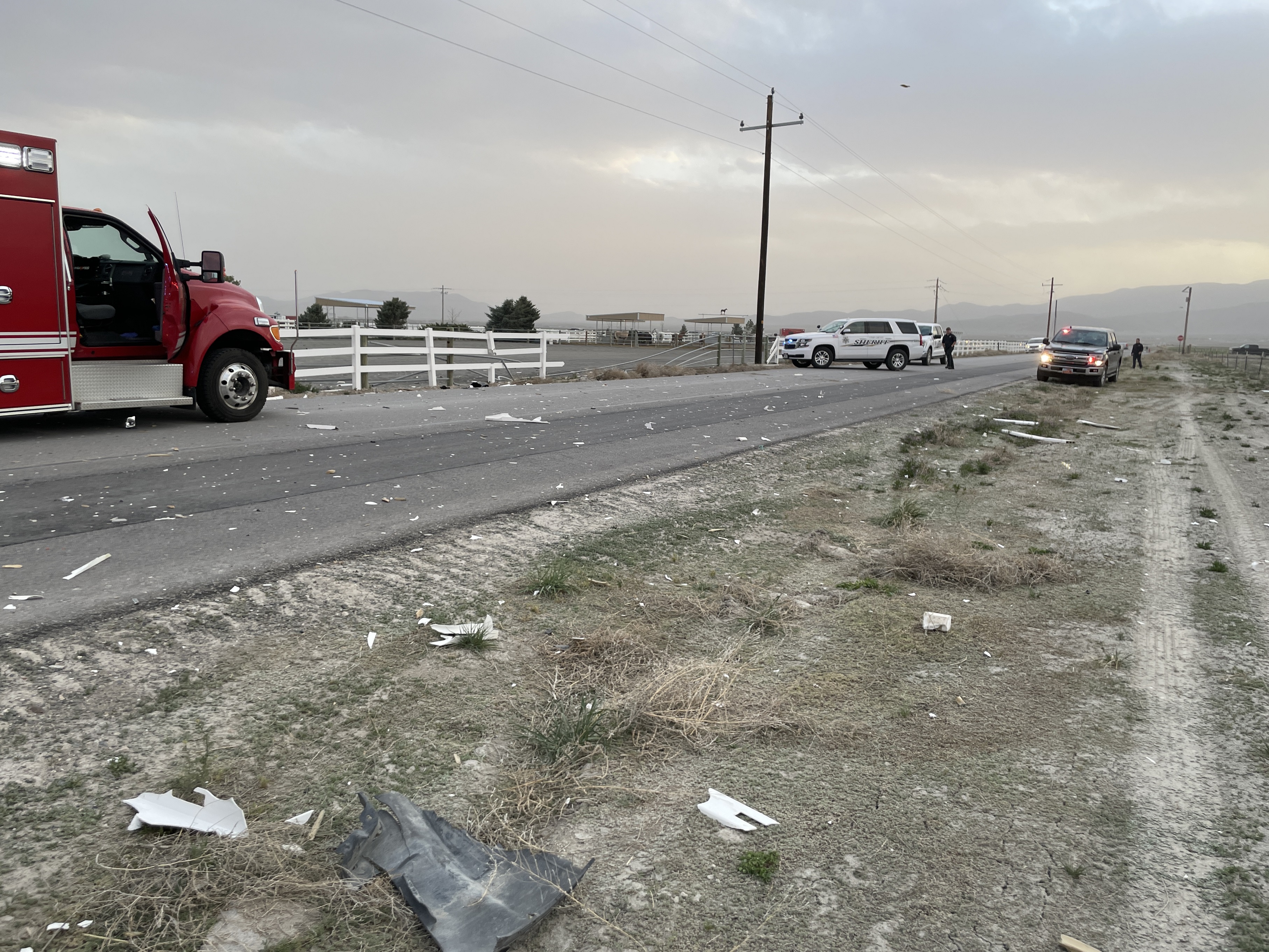 Two boys are dead after a man crashed into their play area