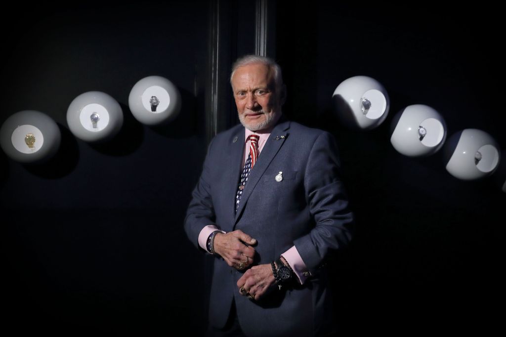 Buzz Aldrin through the years