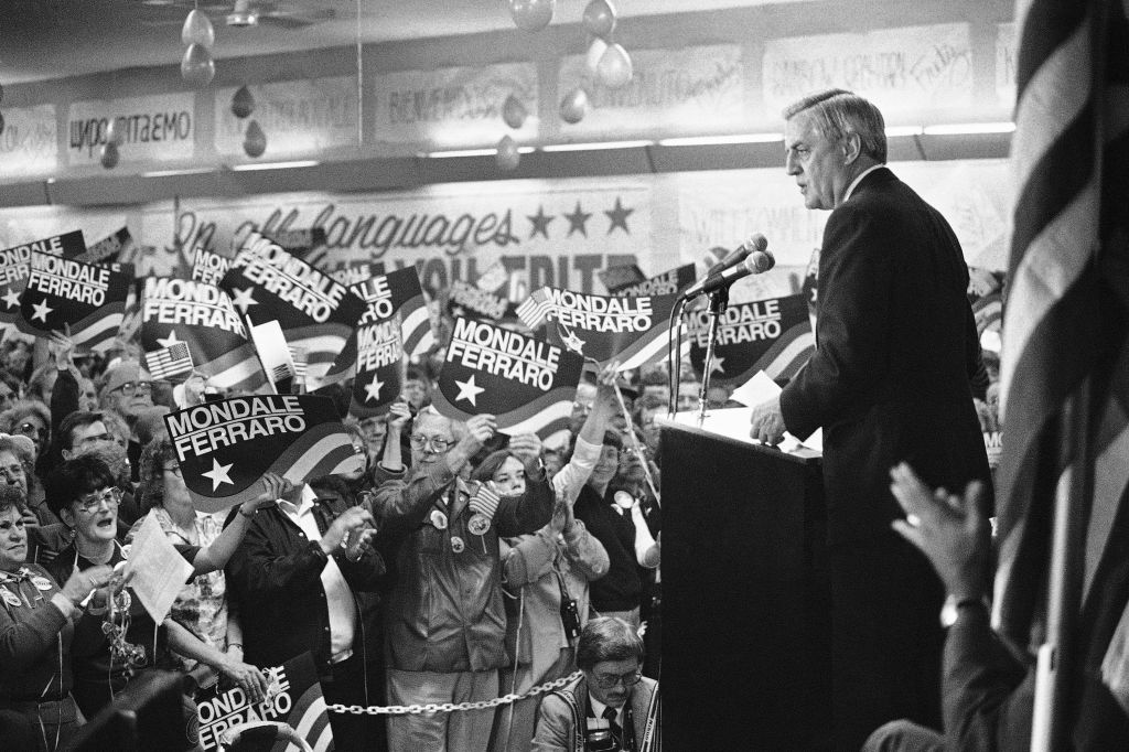 1984: Former VP Walter Mondale through the years