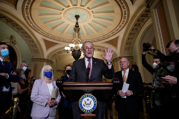 Senators Meet For Policy Luncheons On Capitol Hill