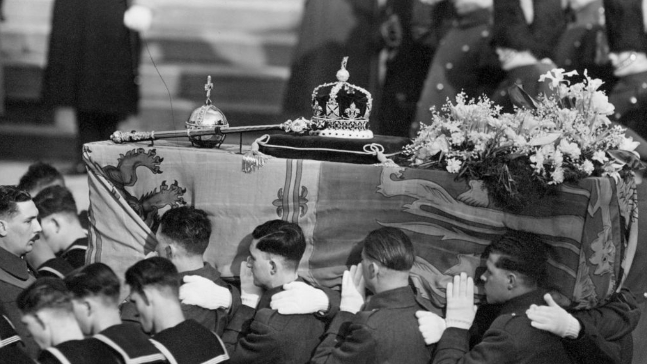 King George funeral: