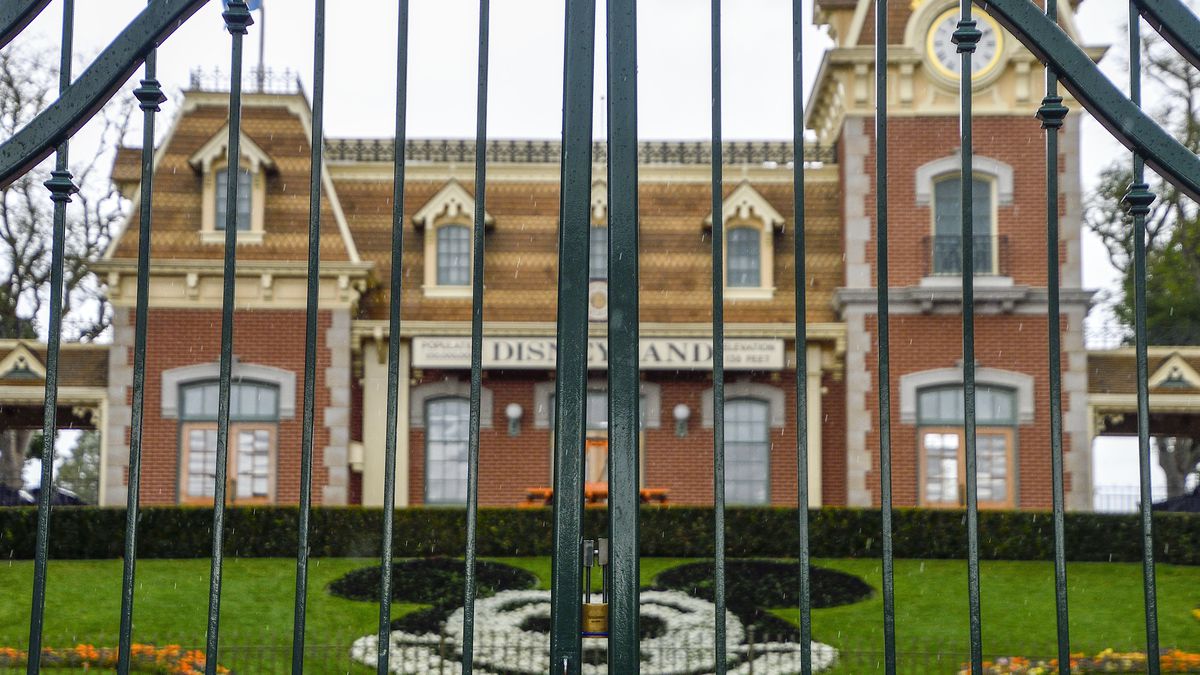 Disneyland locked