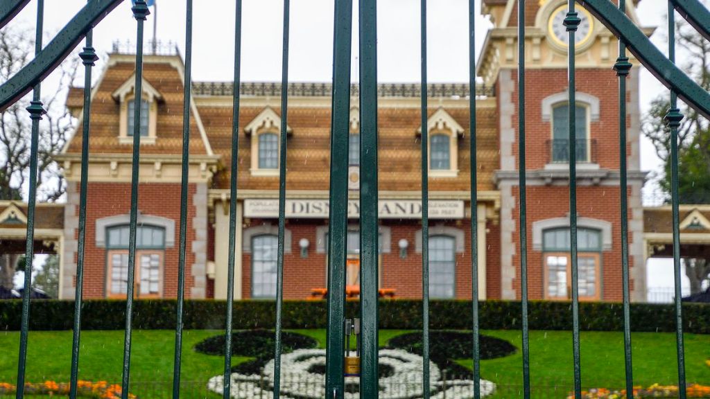 Disneyland locked