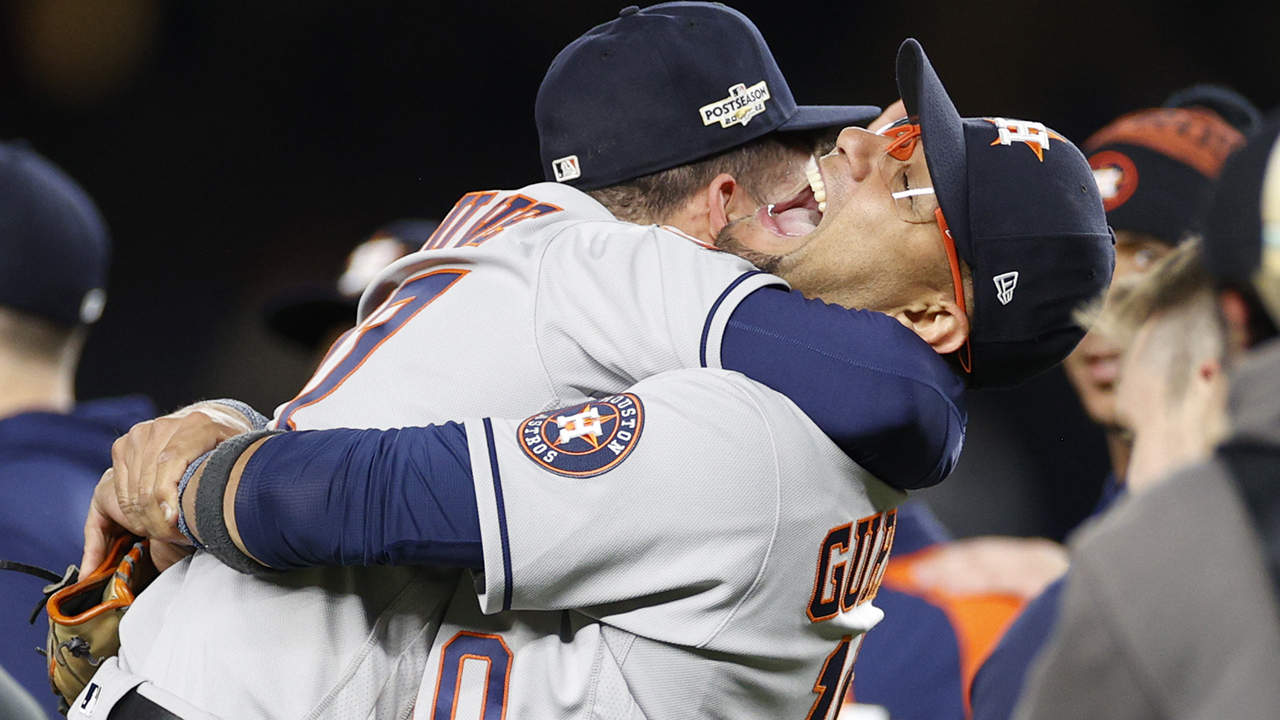Photos: Houston Astros win ALCS, beating Yankees in 4-game sweep