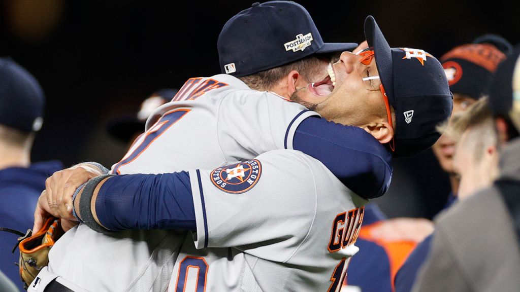 Photos: Houston Astros win ALCS, beating Yankees in 4-game sweep