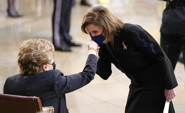 Bob Dole Lies In State At U.S. Capitol