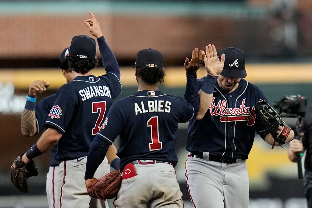 Photos: Braves beat Astros 6-2 to win World Series Game 1