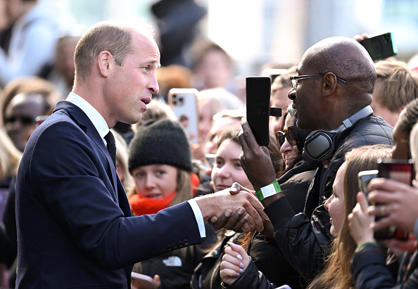 King Charles III, Prince William surprise mourners