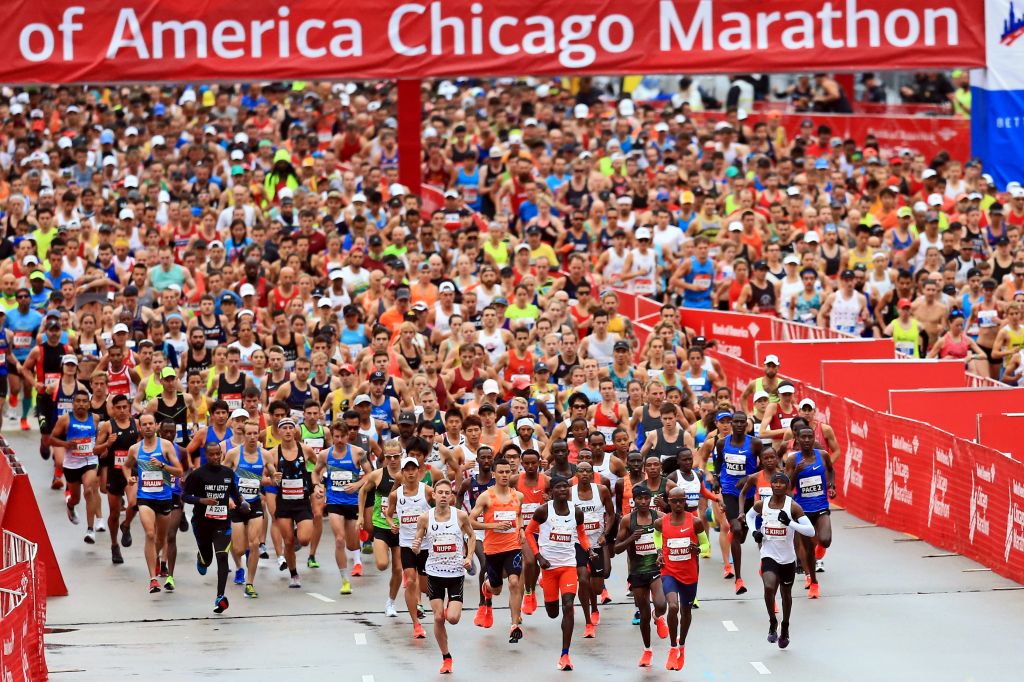 File photo from 2018 Chicago Marathon