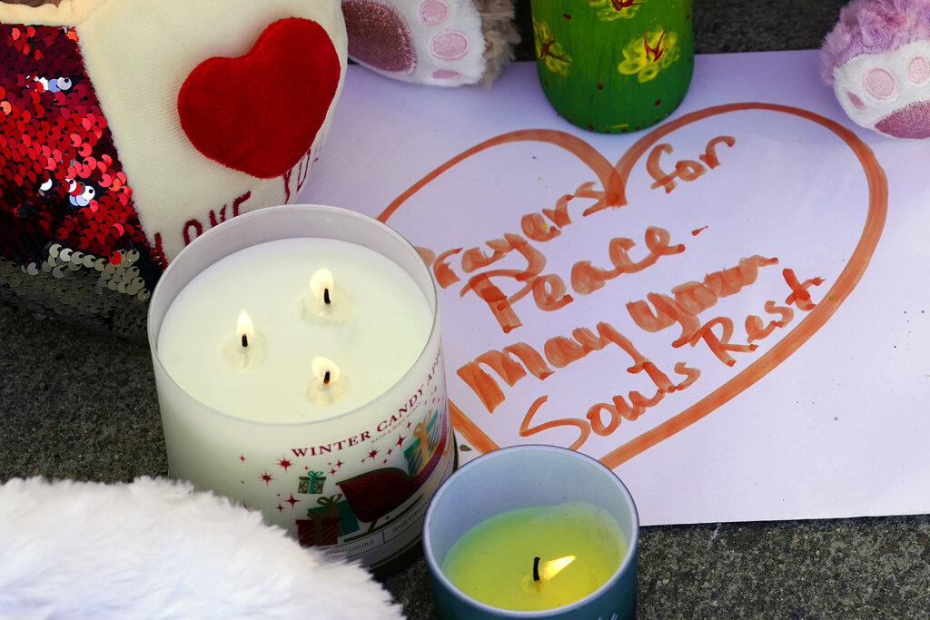 Sacramento church shooting memorials