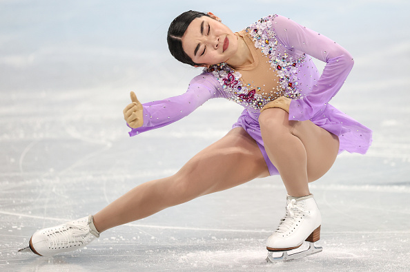 Photos: US figure skaters win Olympic silver in team competition