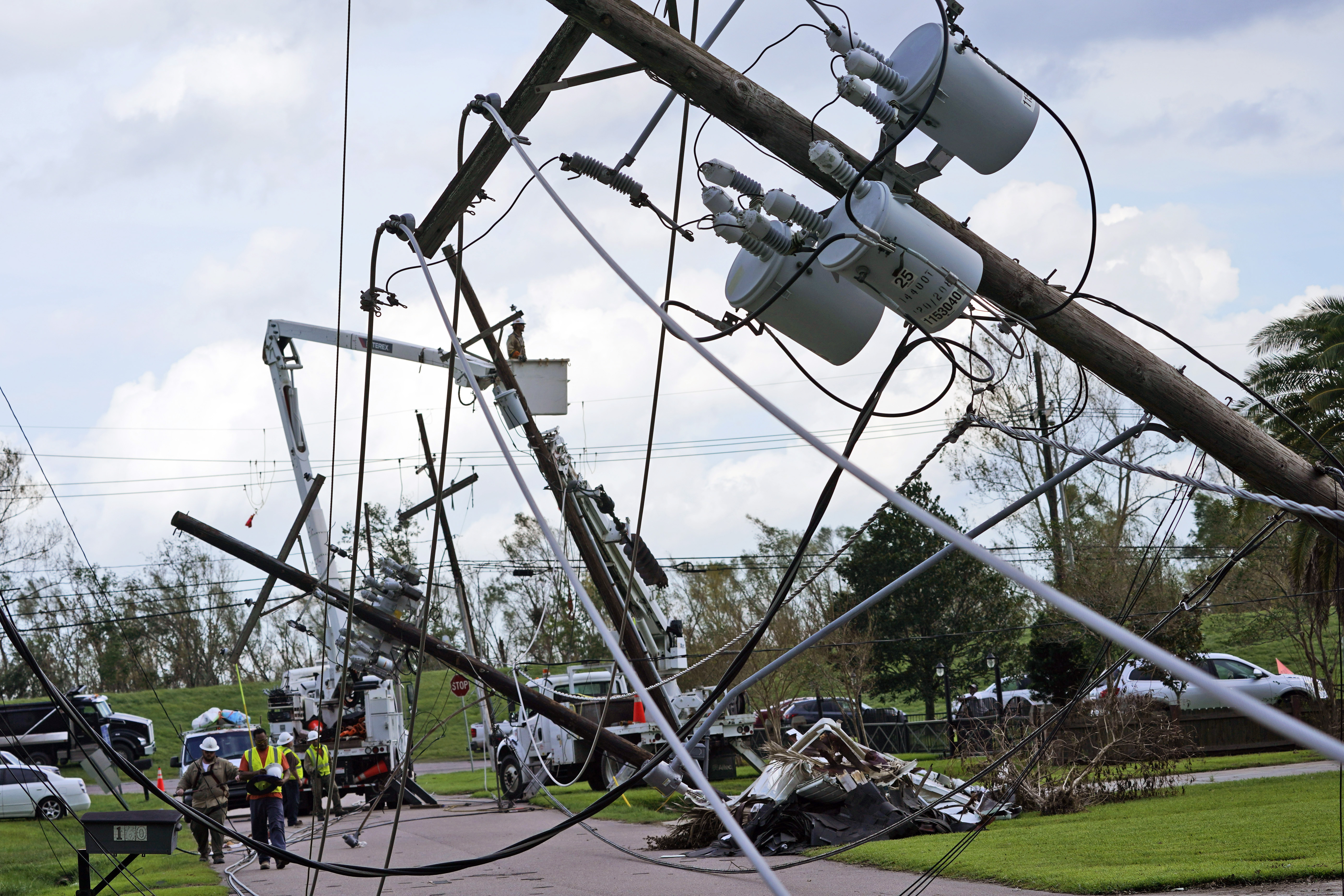 Photos: Scenes from Hurricane Ida's aftermath in Louisiana