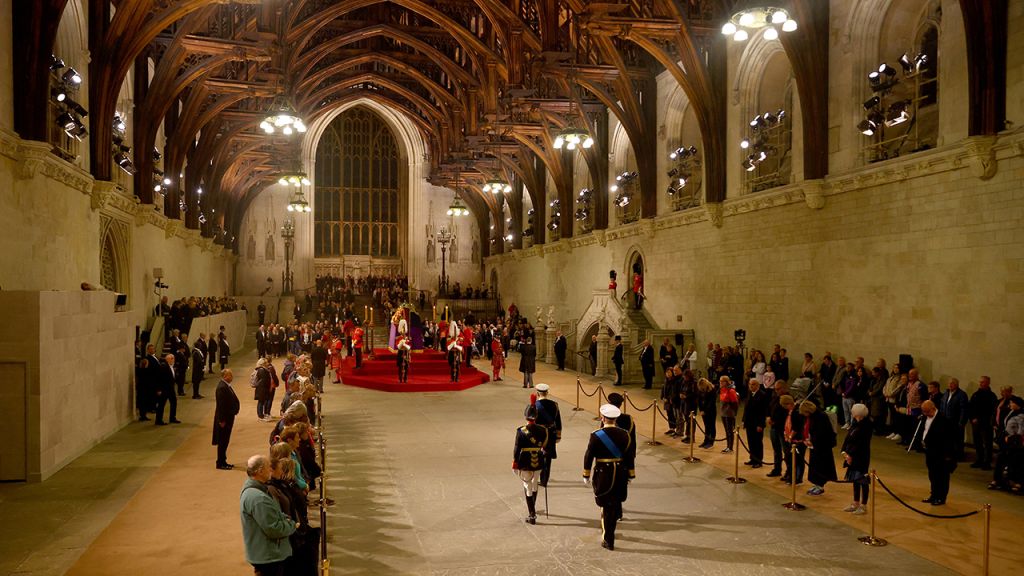 King Charles III, siblings stand vigil around Queen Elizabeth II's coffin
