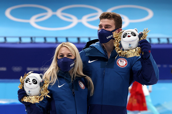 Photos: US figure skaters win Olympic silver in team competition