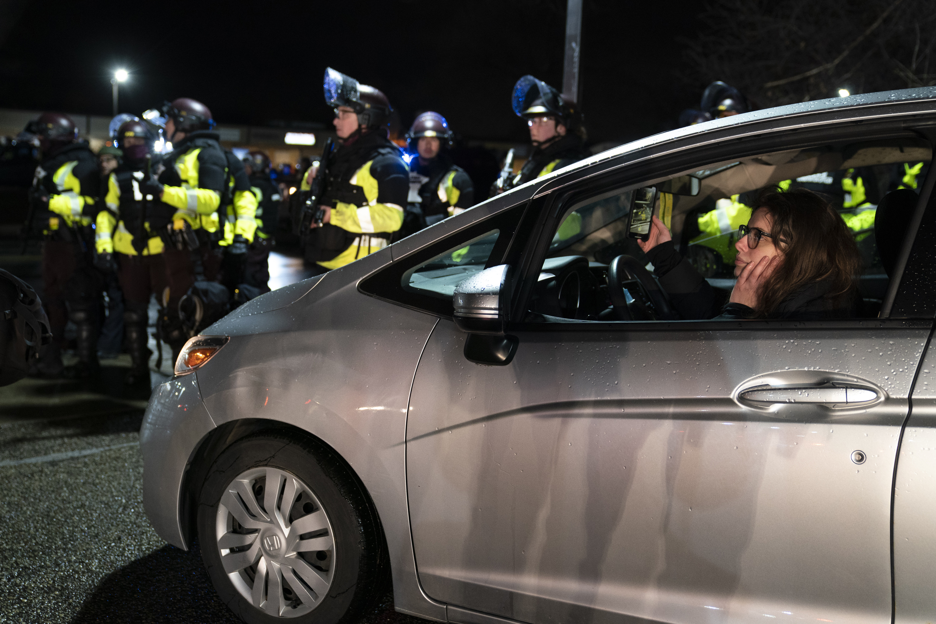 Photos: Protests continue in Minnesota after fatal police shooting of Daunte Wright