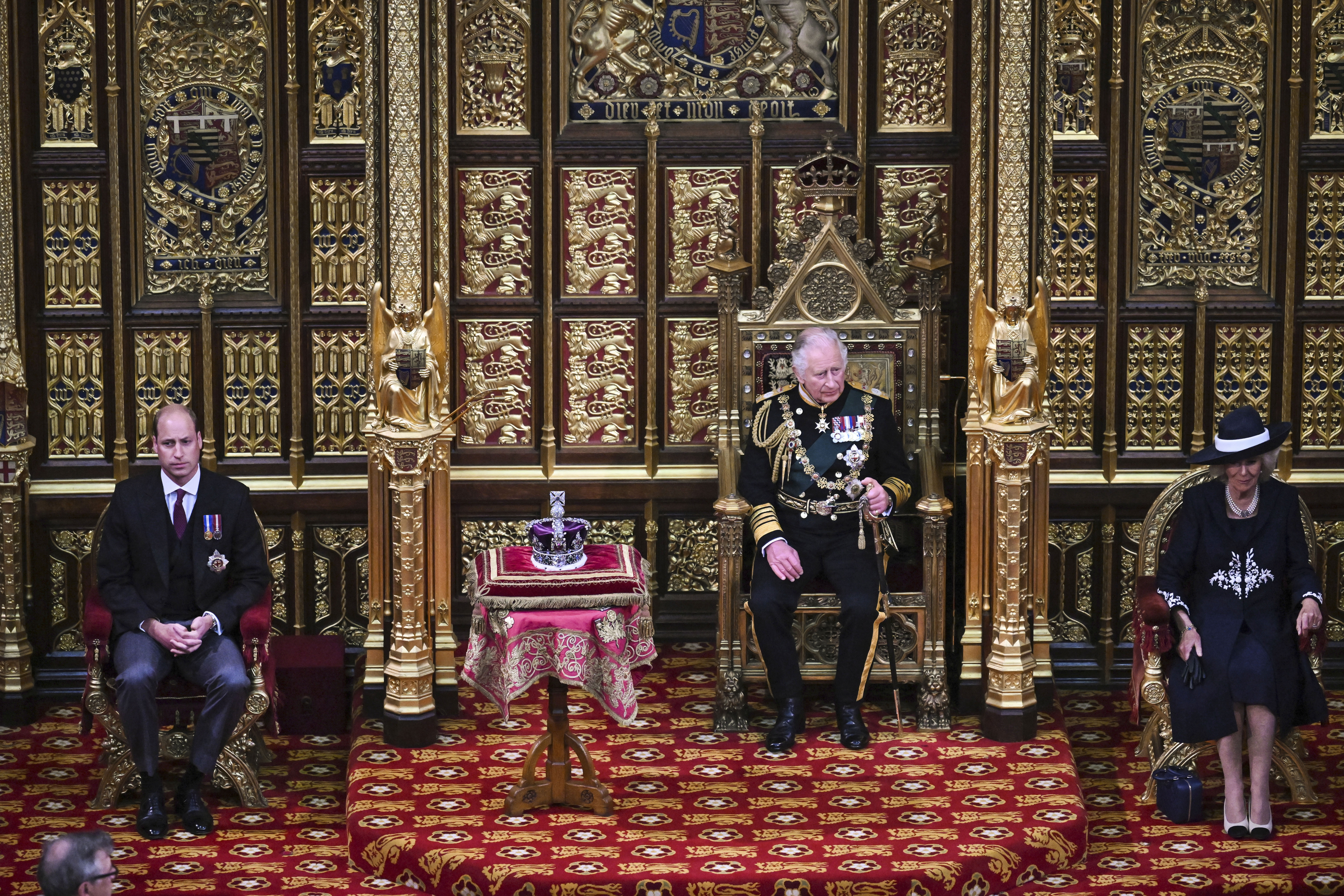 Photos: Prince Charles delivers Queen's Speech at UK Parliament opening
