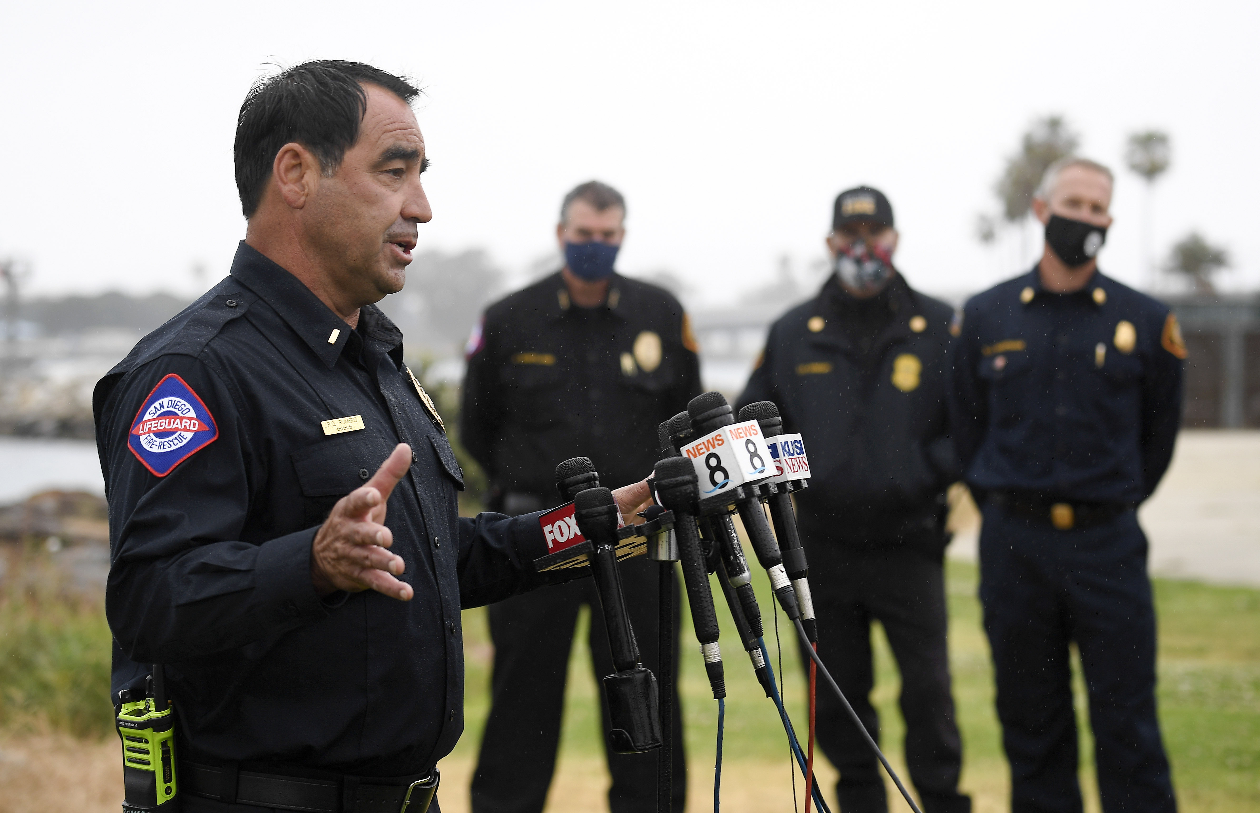 Photos: 4 dead after boat capsizes off San Diego in suspected human smuggling incident