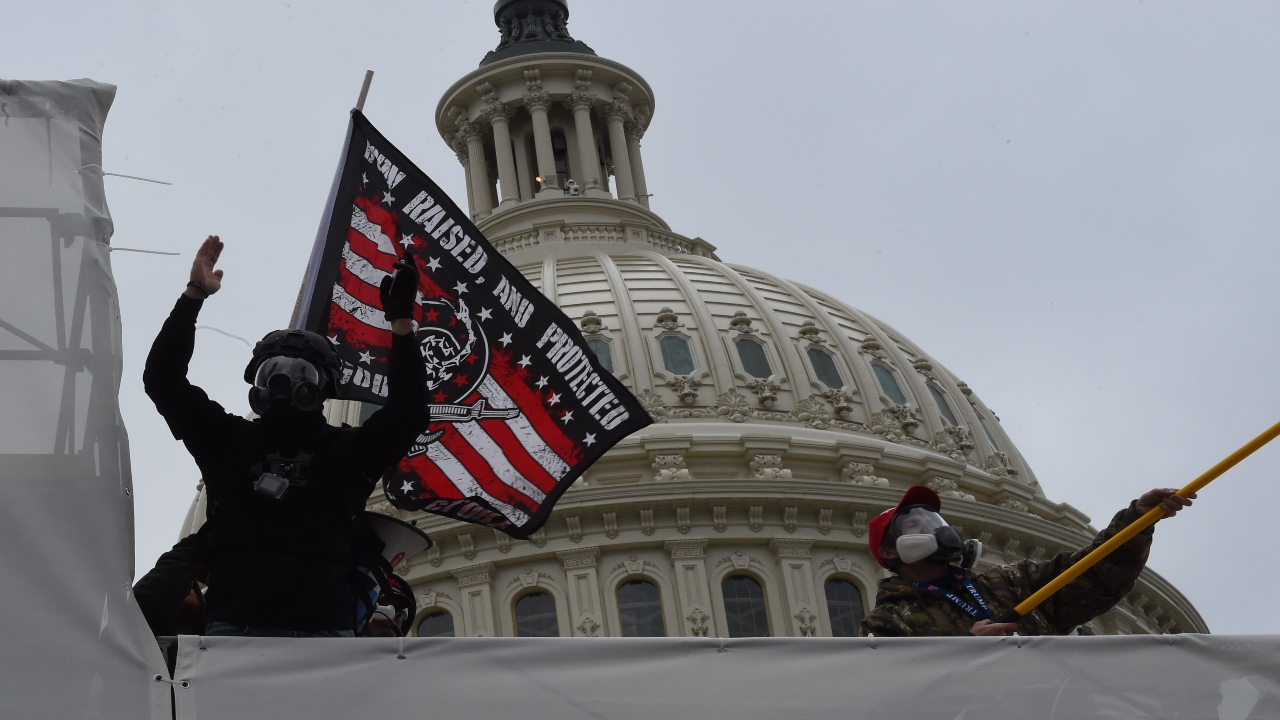 Trump protesters storm US Capitol