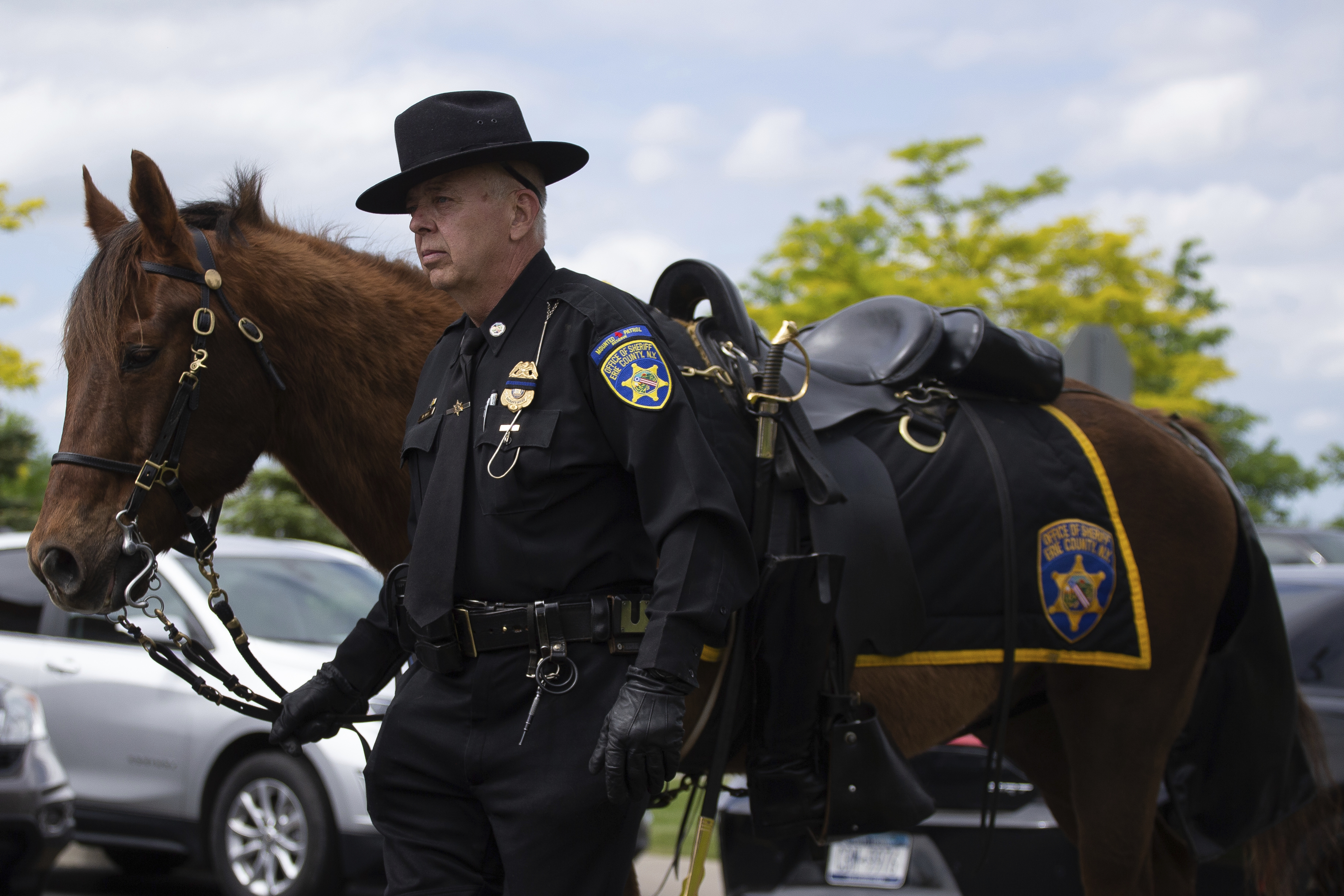 Photos: Aaron Salter Jr., retired Buffalo officer killed in mass shooting, honored at funeral