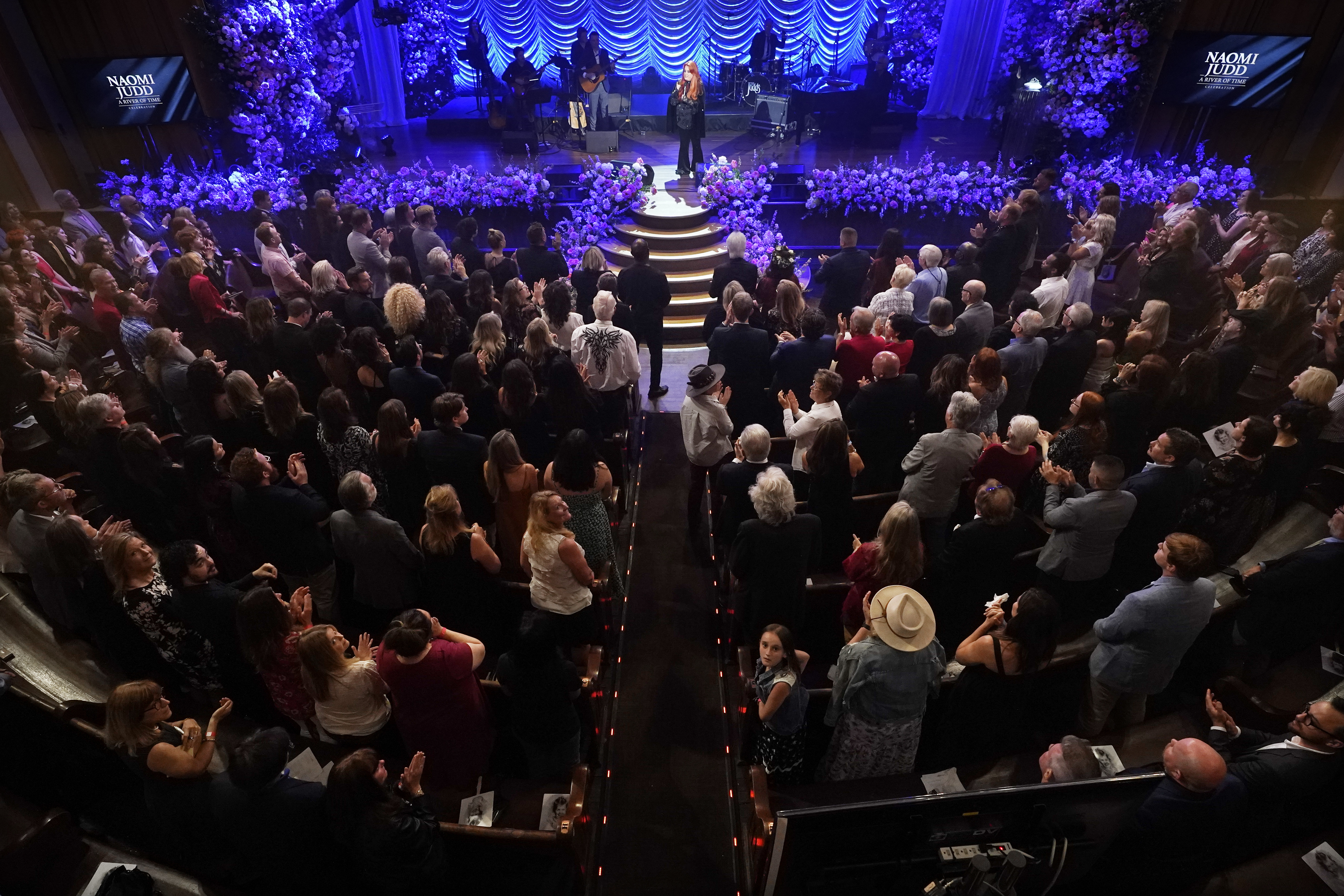 Naomi Judd celebrated in televised memorial service