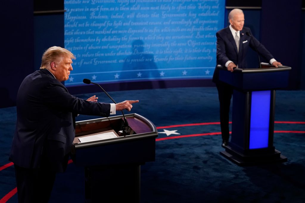 Trump, Biden face off in first presidential debate