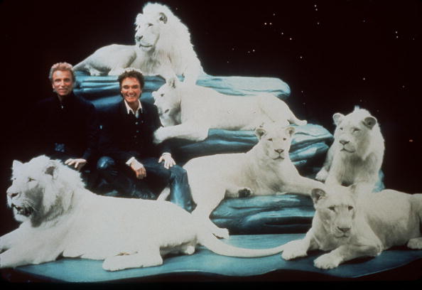Siegfried & Roy through the years